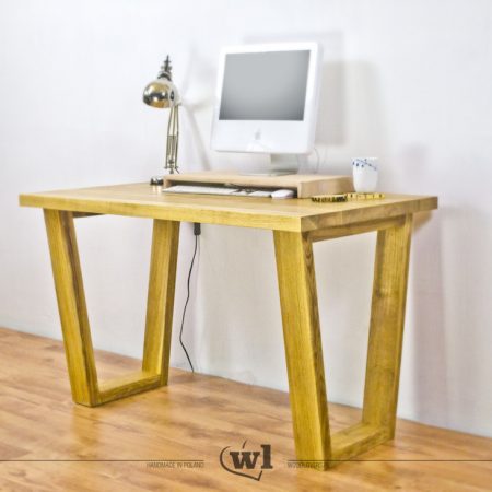 VOAK – drewniane biurko dębowe