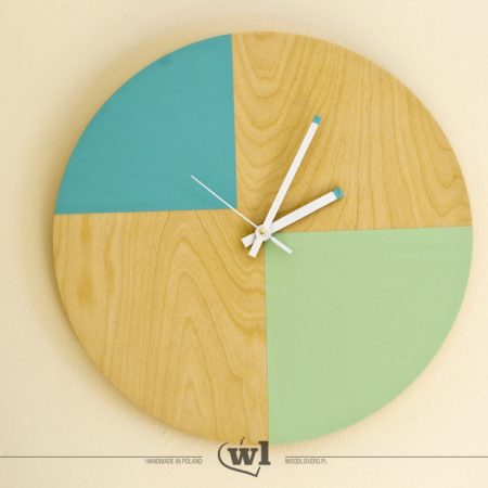 Danes - the clock wooden