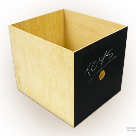 EXPECTIT CHALK - drewniane pudełko do regału IKEA
