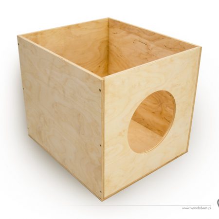 EXPECTIT CAT - drewniane pudełko dla kota