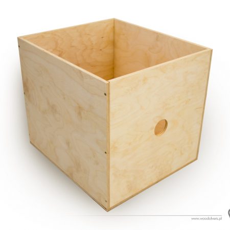 EXPECTIT - drewniane pudełko do regału IKEA