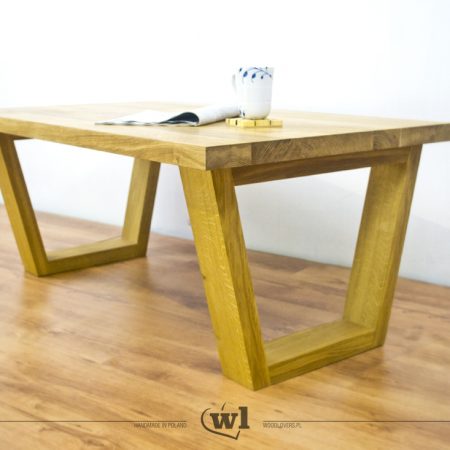 VOAK – ława drewniana dębowa 120x70cm