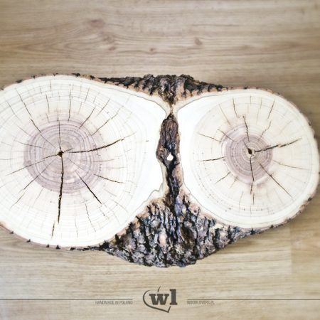 Stumpie Ugle – natürlicher Holzstumpf auf Rädern