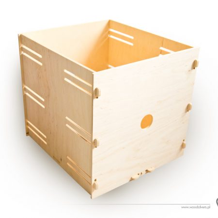 EXPECTIT ECONO - Holzkiste für Ikea bookstand