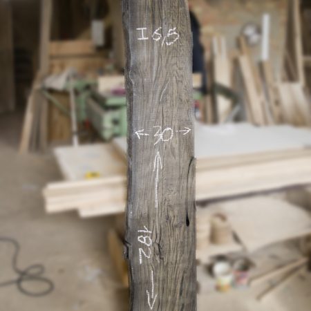 Bog Oak Slab – 6,5x30x182cm (2.6x12x71.6’’)