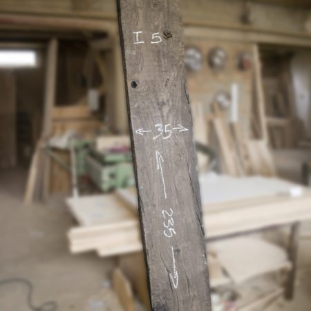 Moseeg (Bog Oak) planke – 5x35x235cm (2x14x92.5’’)